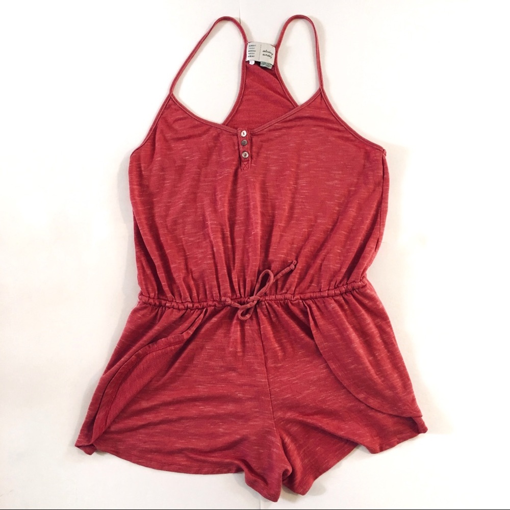 Anthropologie Saturday Sunday Terry Lounge Romper
